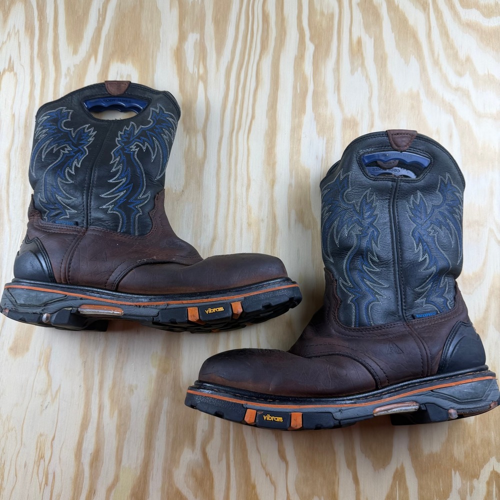 Cody James Decimator DBP-2 Mens Waterproof Composite Toe Work Boots Brown 12D